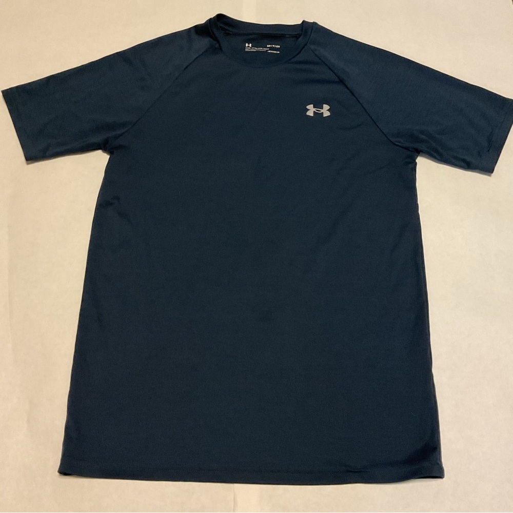 Under Armour Men's Dark Blue Short Sleeve Tee